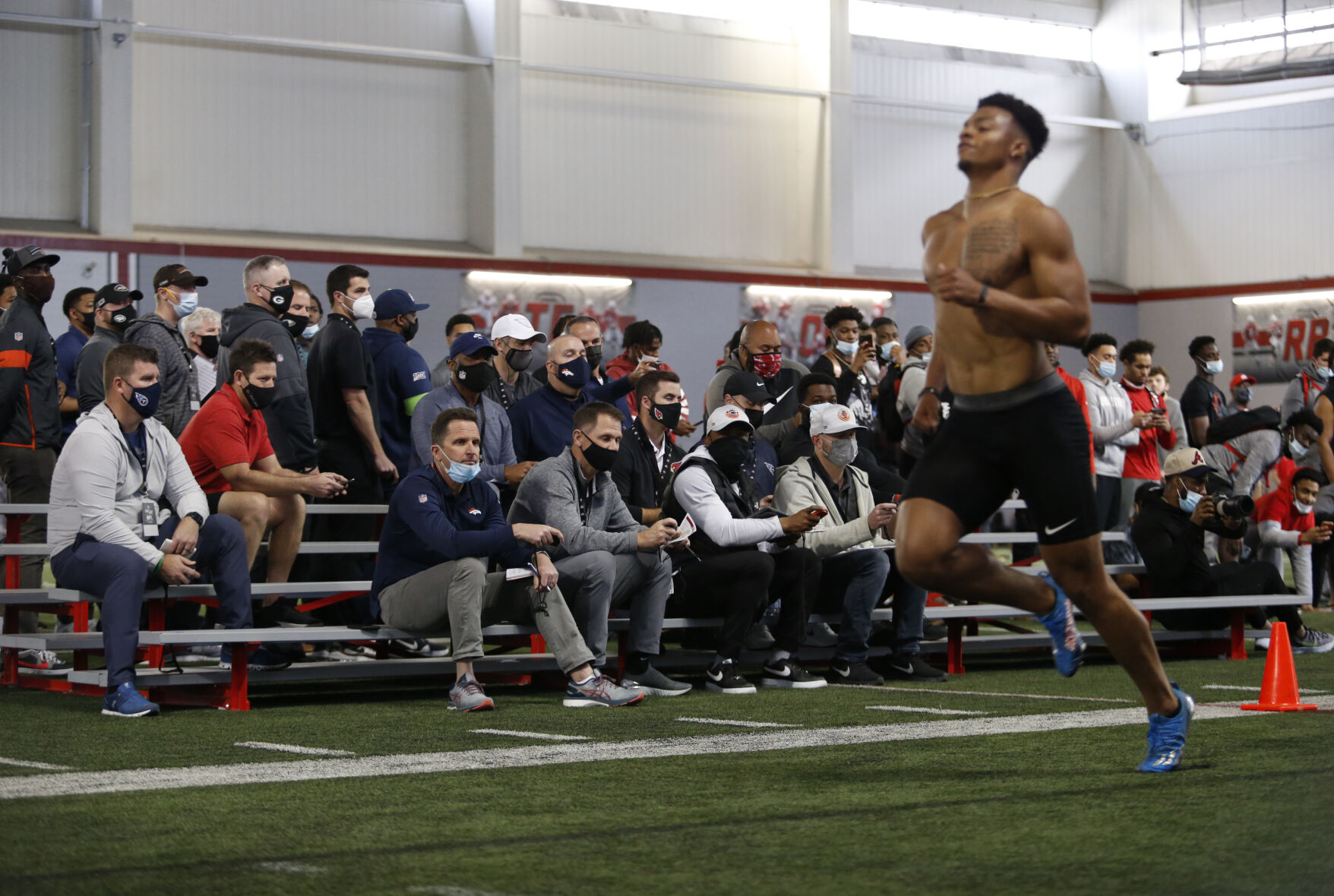 Ohio State University NFL Pro Day Football